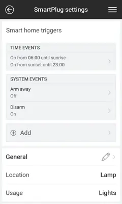 Verisure android App screenshot 2